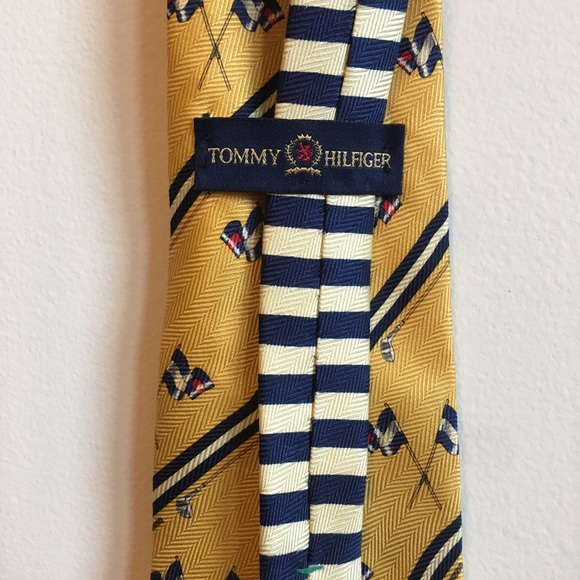 Vintage Tommy Hilfiger dress tie. - Picture 2 of 3